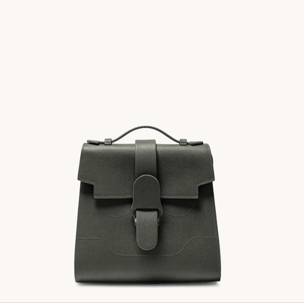 Senreve Alunna bag. Pebble leather. Forest green 💚
